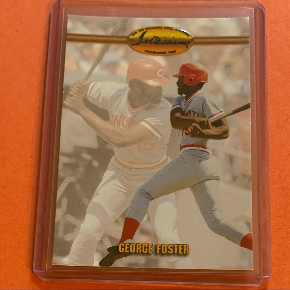 George Foster #29 1993 Ted Williams Company Baseball Trading Card